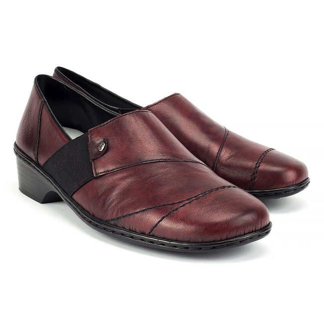Półbuty Rieker 48254-35 Red