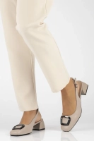 Leather pumps Filippo DP6183/25 BE beige