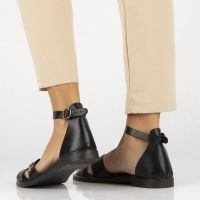 Leather sandals Filippo 40378 black