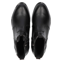 Leather ankle boots Filippo 437s black face kroko