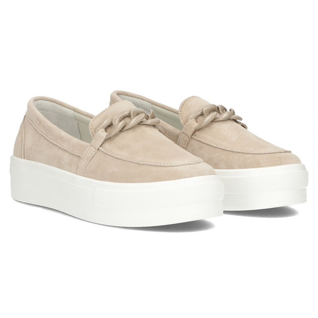 Leather shoes Filippo DP4484/23 BE beige