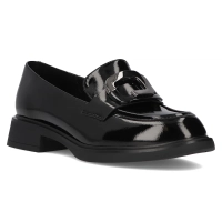 Skórzane lordsy Filippo DP6186/25 BK czarne