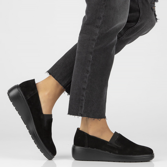 Leather shoes Filippo DP4197/22 BK SU black