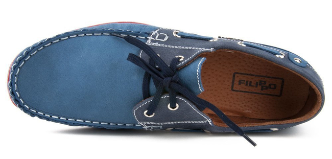 Loafers Filippo G-1774-NT2000 K1590 blue