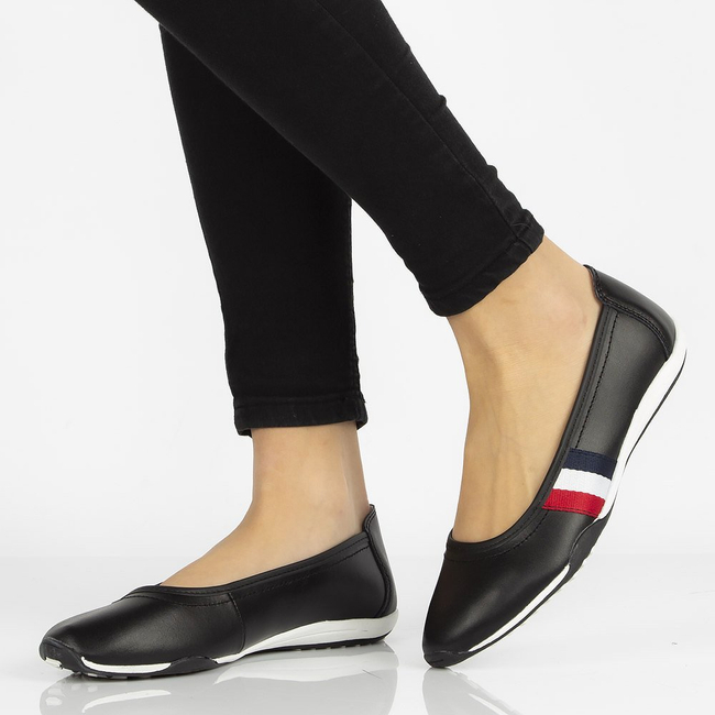 Leather shoes Filippo DP2063/21 BK black