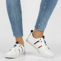 Leather shoes Filippo DP2045/21 WH white