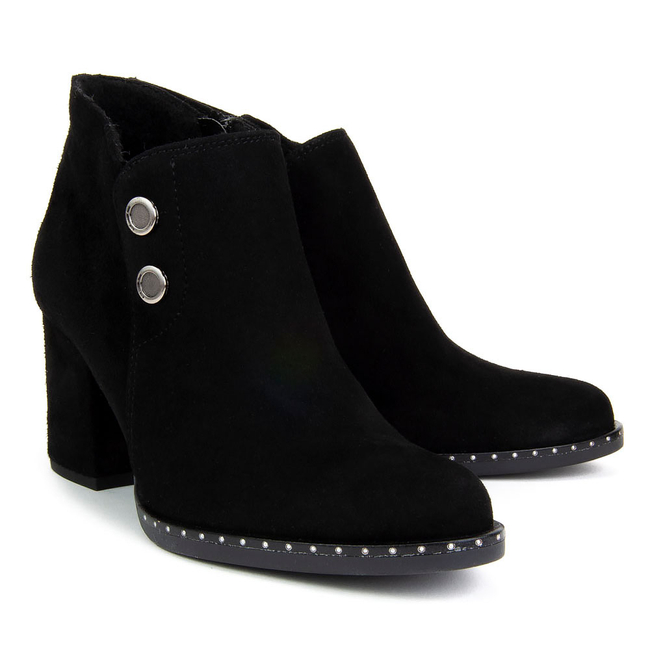 Ankle boots Adalbert F578 black suede