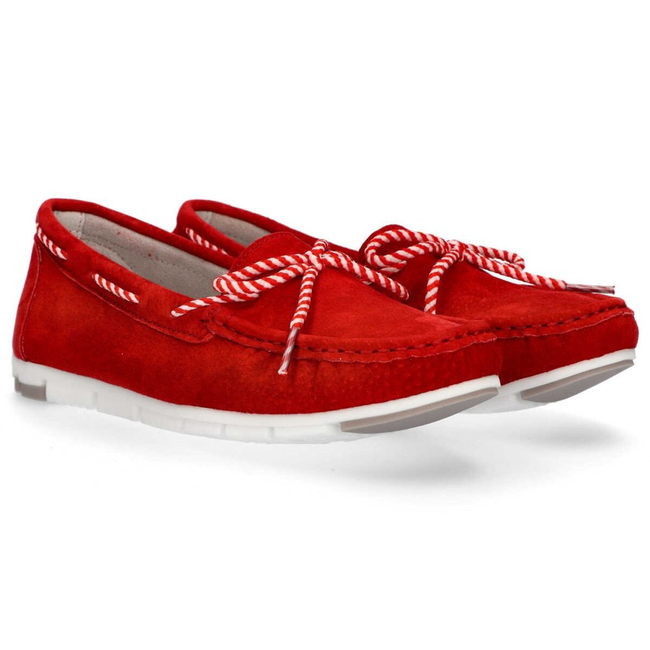 Leather shoes Filippo DP1403/20 RD red