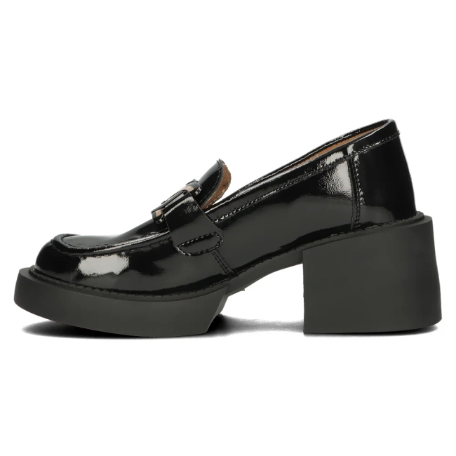 Leather shoes Filippo DP4920/23 BK L black