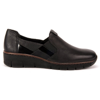 Półbuty Rieker 53754-35 black