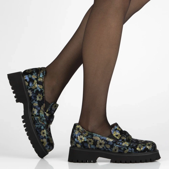 Leather shoes Laura Vita ifcigo 43 blue