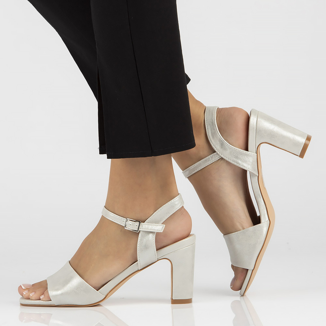 Sandals Filippo DS4500/23 SI silver