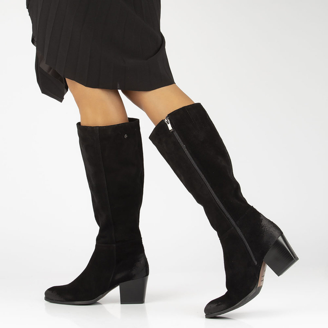 Filippo Boots 70109 black velor