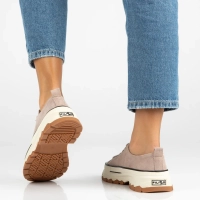 Leather sneakers Filippo DP7501/26 BE Beige