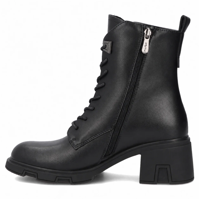 Leather ankle boots Filippo DBT8030/26 BK black