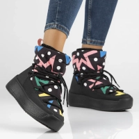 Filippo snow boots with membrane DBT6652/24 MLT multicolor