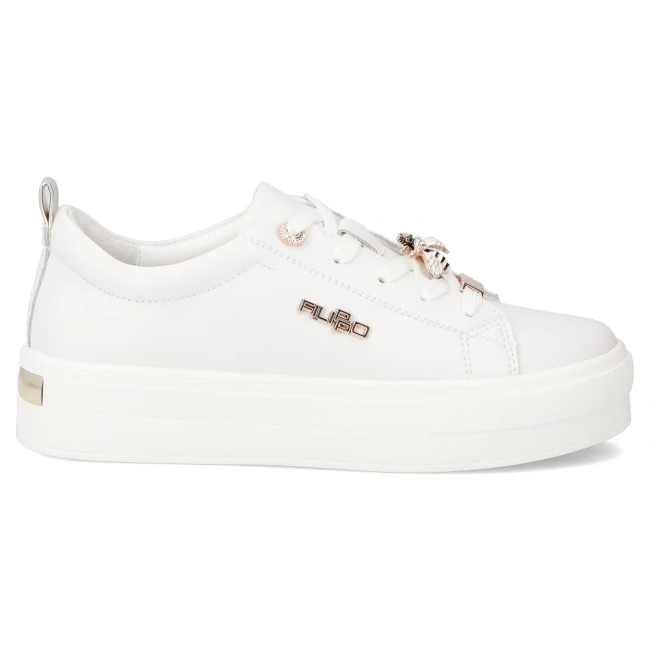 Leather shoes Filippo DP3533/25 WH DI white