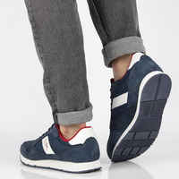 Leather shoes Filippo MSP2117/21 NV navy blue