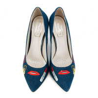 Pumps FILIPPO 2160 Jeans Embroidery