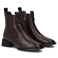Leather ankle boots Filippo DBT8136/26 BR brown
