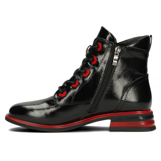 Leather boots Filippo DBT4114/22 BK black