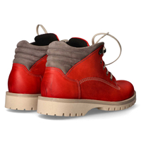Leather trappers Filippo 1178/5 red CH-35