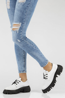 Leather shoes Filippo DP3909/22 WH white