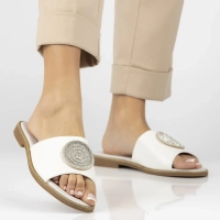 Slippers Filippo DK6217/25 WH white