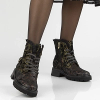 Leather ankle boots Laura Vita kouleo 47 black