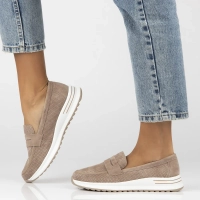 Leather shoes Filippo DP6750/25 BE beige