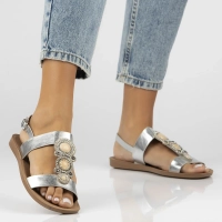 Sandals Filippo DS6882/25 SI silver