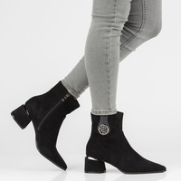 Botki Filippo DBT3129/21 BK czarne