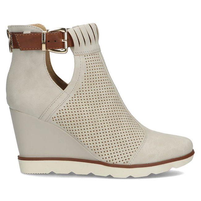 Wedge ankle boots Filippo DBT207/22 BE beige