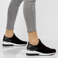 Leather Sneakers Filippo DP1689/20 Black