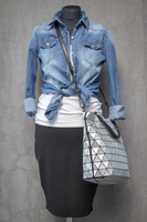 Handbag Filippo TD0038/20 SI Silver