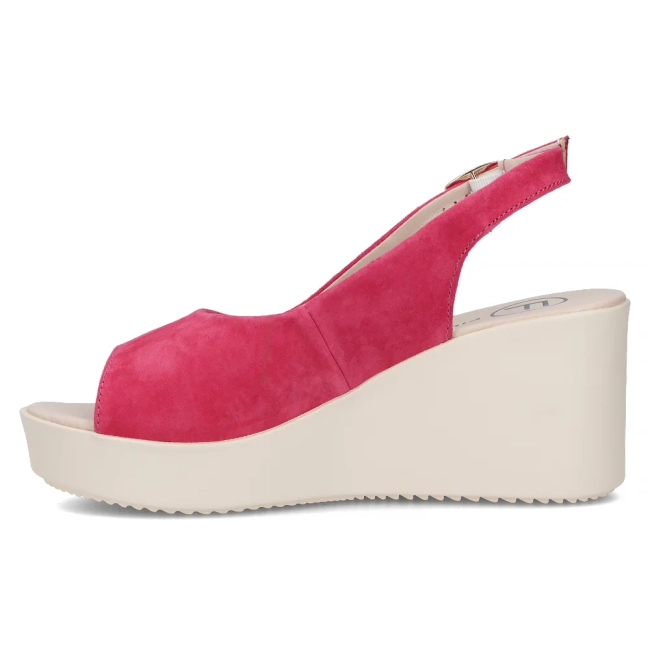 Leather sandals Filippo DS6204/24 FH pink