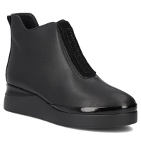 Leather ankle boots Filippo DBT7394/25 BK black