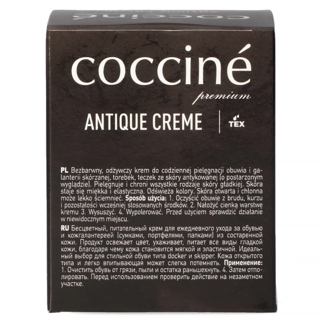 Coccine Antique creme - delikatny żel krem 50 ml