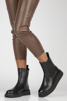 Botki na platformie Filippo DBT4069/22 BK czarne