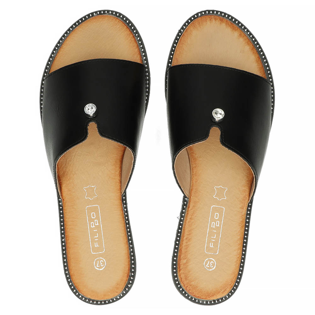Flip-flops Filippo DK4625/23 BK black