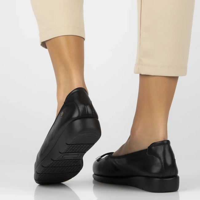 Leather ballerinas Maciejka P6504-01/00-1 black