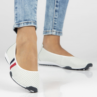 Leather shoes Filippo DP2063/23 WH white