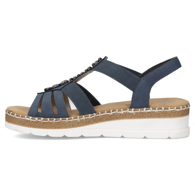 Sandals Rieker V1206-14 blue