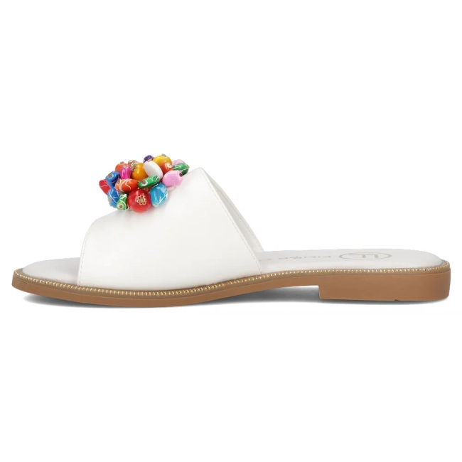 Slippers Filippo DK6233/25 WH white