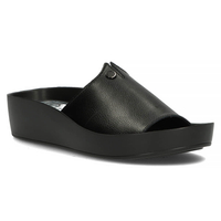 Leather flip-flops Filippo DK2059/22 BK black