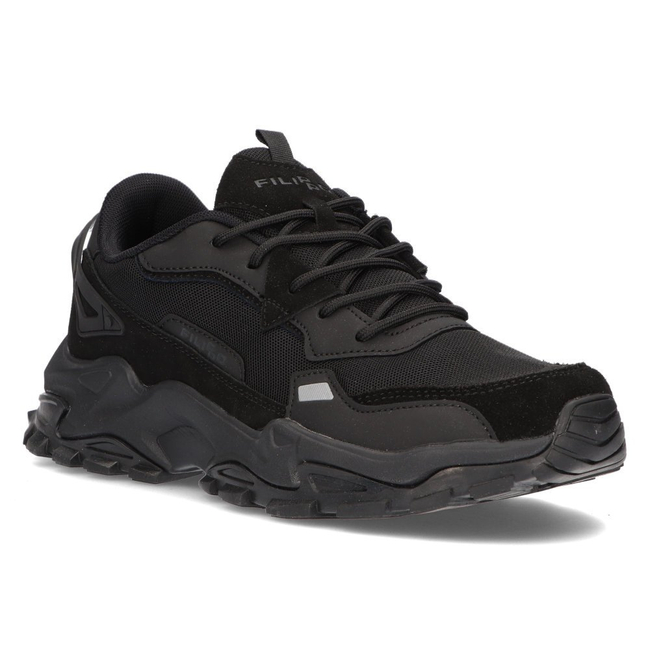 Leather shoes Filippo MSP2122/21 BK black