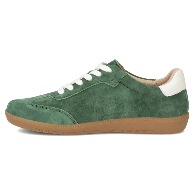 Leather sneakers Filippo DP7492/25 GE green