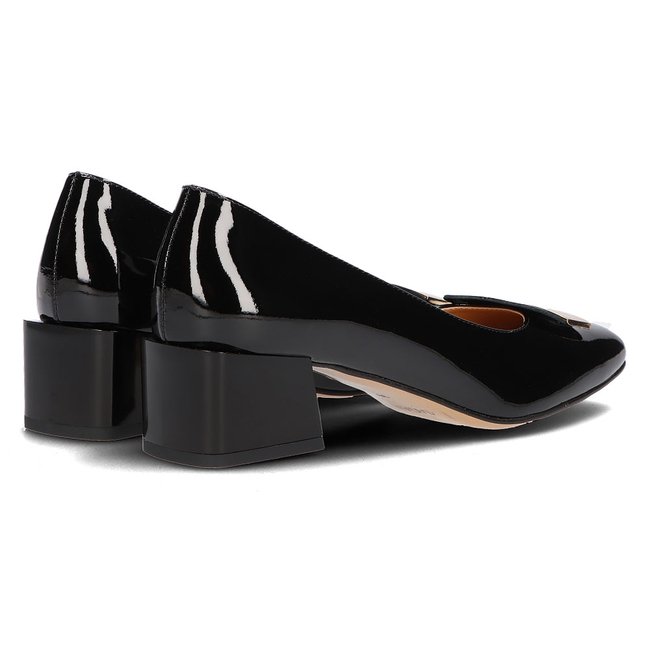 Leather shoes Sagan 4633 black