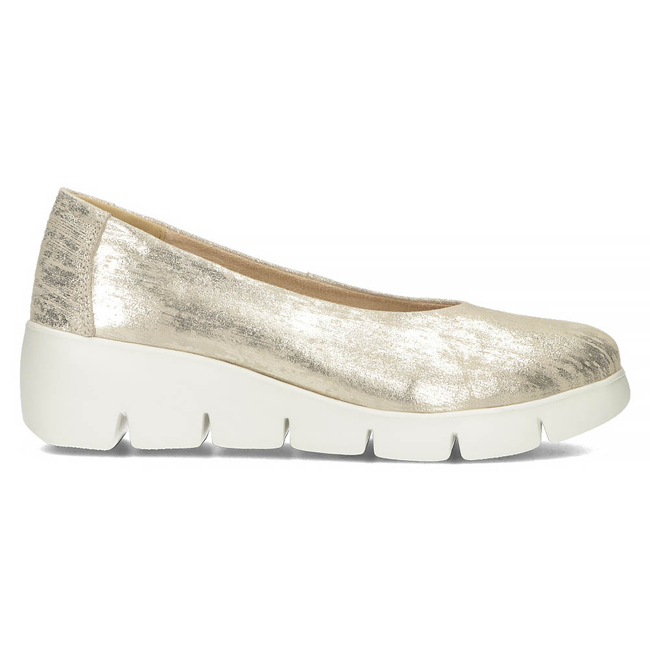 Leather shoes DP4560/23 GO gold