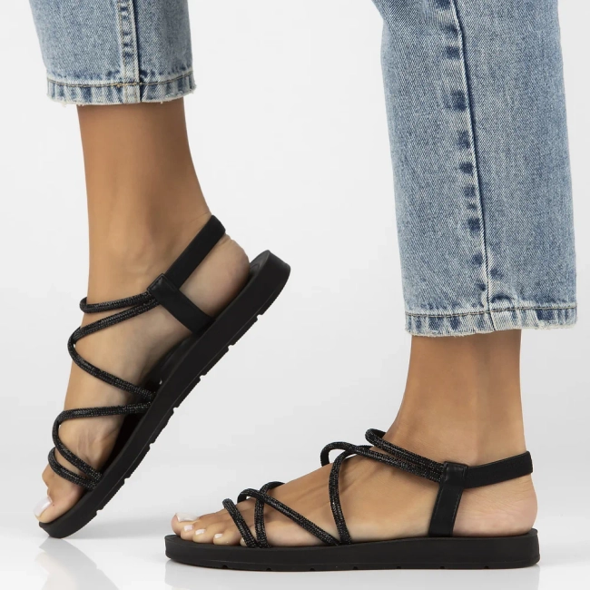 Sandały Filippo DS6884/25 BK czarne